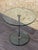 1980s Space Age Side Table in Chrome and Glass, 1980s For Sale - Image 5 of 15