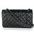 Chanel Black Quilted Lambskin Medium Classic Double Flap Bag For Sale - Image 4 of 9