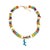 Mystic Energy Multicolor Evil Eye Choker Necklace For Sale - Image 4 of 11