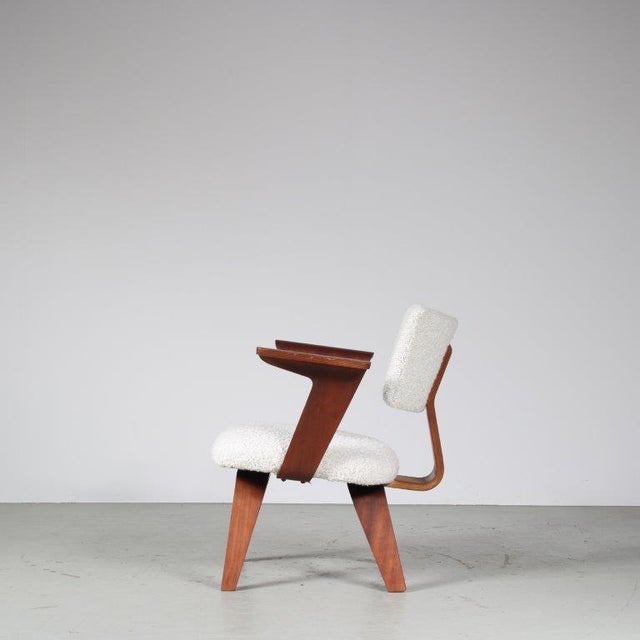 Easy Chair by Cor Alons for De Boer Gouda, Netherlands, 1950 For Sale - Image 6 of 18