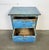 Industrial Blue Iron Chest of Drawers, 1950s For Sale - Image 14 of 18