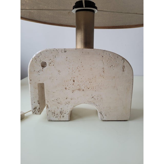 Sculptural Elephant Table Lamp from F.lli Mannelli, Florence, Italy, 1970s For Sale - Image 14 of 18
