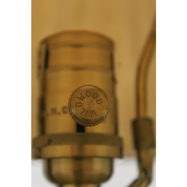 Wildwood Green Marbleized Finish Table Lamp For Sale - Image 12 of 13