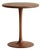 Hand-Sculpted American Walnut Tulip Side Table For Sale