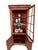 1980s Henkel Harris Lighted Corner Cabinet Solid Wild Black Cherry For Sale - Image 5 of 8