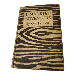 1940 'I Married Adventure' Book by Osa Johnson For Sale