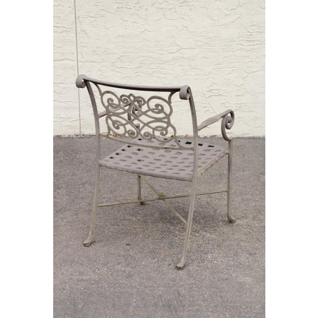 Late 20th Century Tropitone Aluminum & Glass Outdoor Patio Dining Set