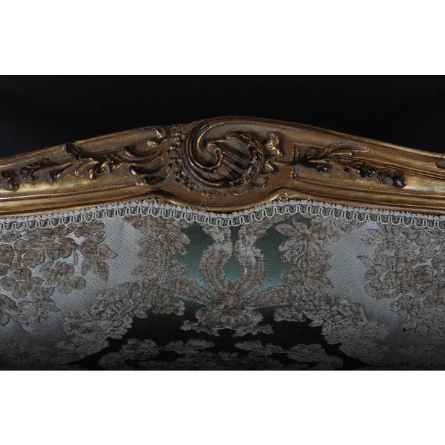 Vintage Rococo Beech Sofa For Sale - Image 5 of 13
