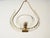 Murano Glass and Brass Flower Pendant Light from Barovier, Italy, 1940s For Sale - Image 9 of 13