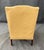 Late 20th Century Late 20th Century Tan Leather Wingback Arm Chair For Sale - Image 5 of 12