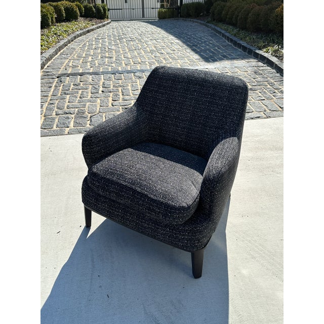 2020s Maxalto Febo Lounge Chair in Elettra Jacquard For Sale - Image 5 of 8