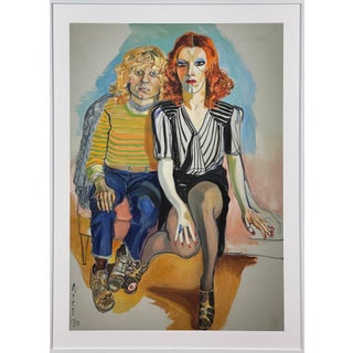 Alice Neel (1900-1984) - ‘Jackie Curtis and Rita Redd’ Archival Pigment Print, Framed For Sale