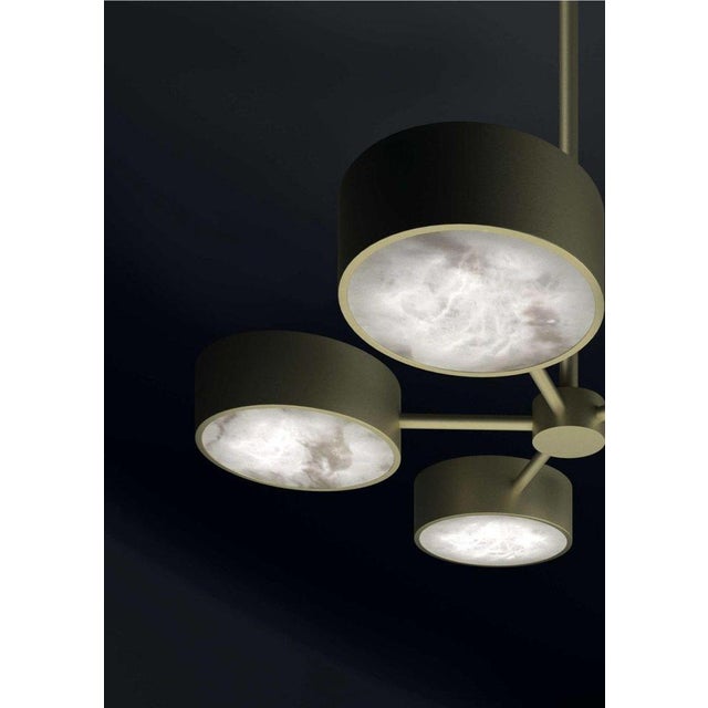 Contemporary Chaos Copper Chandelier by Alabastro Italiano For Sale - Image 3 of 6