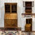 English Writing Desk in Walnut Burl, 1930s For Sale - Image 15 of 18