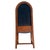 Amsterdam School Style Oak Side Chair in Green Velvet, Netherlands, 1925 For Sale - Image 9 of 9