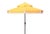 Not Yet Made - Made To Order Outdoor Milan Fringe 9ft Double Top Crank Umbrella - Yellow For Sale - Image 5 of 5