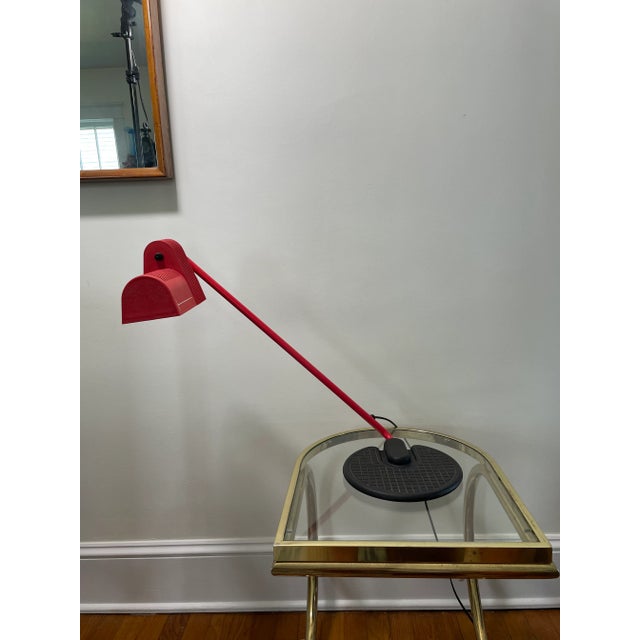 Postmodern Memphis Style Cantilever Desk Lamp For Sale - Image 4 of 11
