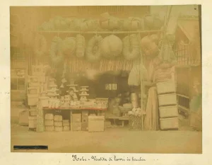 Unknown, Ancient View of Kobe, Vintage Photograph, 1890s