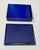Late 20th Century Christian Dior Cobalt Blue Rectangular Glass Box For Sale - Image 5 of 8