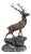 Louis Carvin, Deer, 1900s, Bronze For Sale