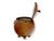 1920s English Tiger Grain Oak Tobacco Jar For Sale - Image 4 of 4
