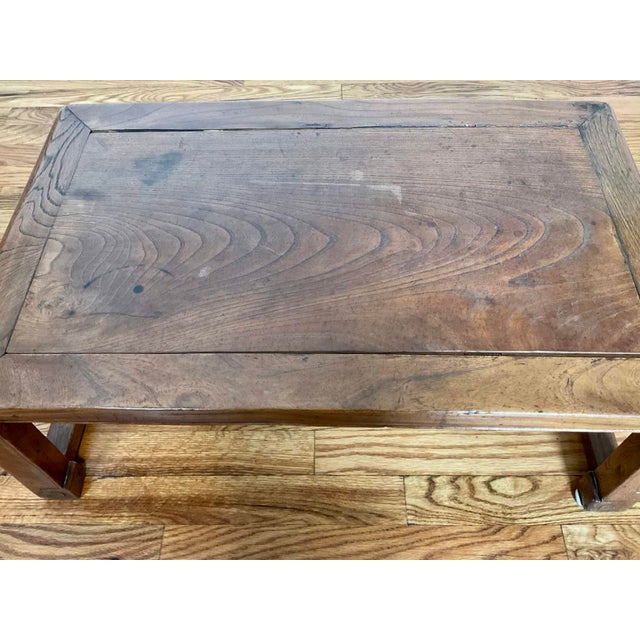 Antique Chinese Hardwood Low Coffee Table For Sale - Image 4 of 7