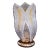 Murano Table Lamp, Yellow and Transparent, 1980 For Sale