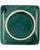 Vintage Parco Dei Principi Hotel Rome Italy Green Ceramic Ashtray Catchall Dish For Sale - Image 4 of 10