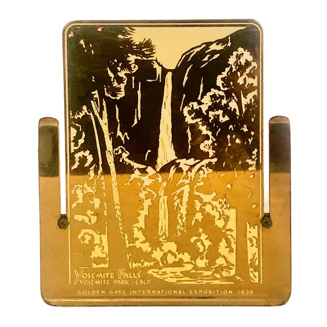 On offer are rare souvenir brass bookends from the 1939 Golden Gate International Exposition (GGIE), a World's Fair held...