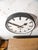 Black Large Station Wall Clock from Telenorma, Germany, 1950s For Sale - Image 8 of 15