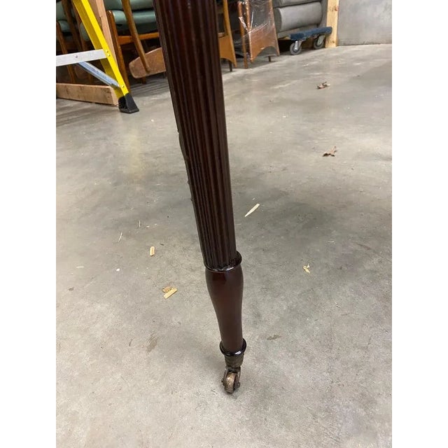 Early 20th Century Early 20th Century Regency Style Carved Mahogany Beau Brummel Gentlemans Vanity For Sale - Image 5 of 10