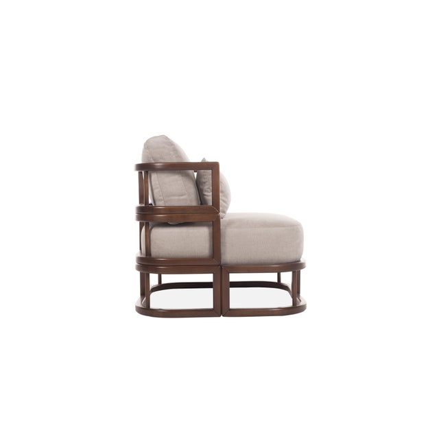 Mid-Century Modern Molinaro Lounge Chair by Fabian Pellegrinet Conte For Sale - Image 3 of 7