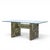 Mid-Century Modern Adrian Pearsall for Craft Associates Mid Century Brutalist Glass Top Dining Table For Sale - Image 3 of 7