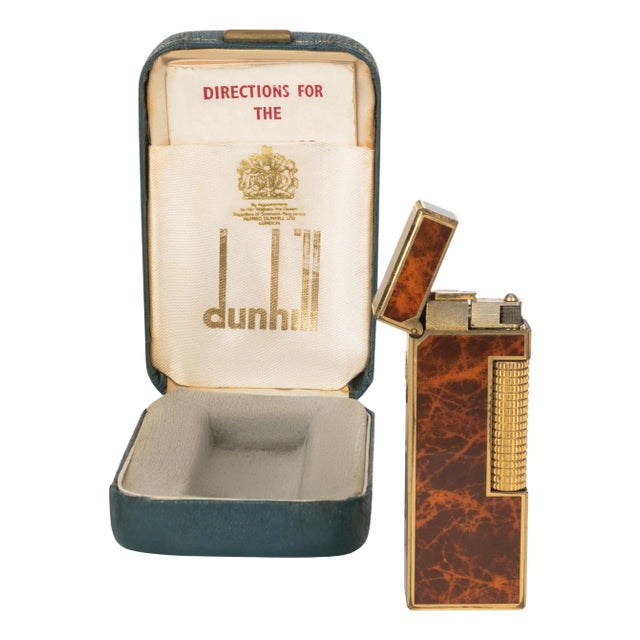dunhill ゴールドトーン アンティーク雑貨 The James Bond Vintage Dunhill 18K Gold Plated Lighter