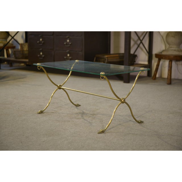 Neoclassical Coffee Table from Maison Jansen, 1940s For Sale - Image 11 of 11