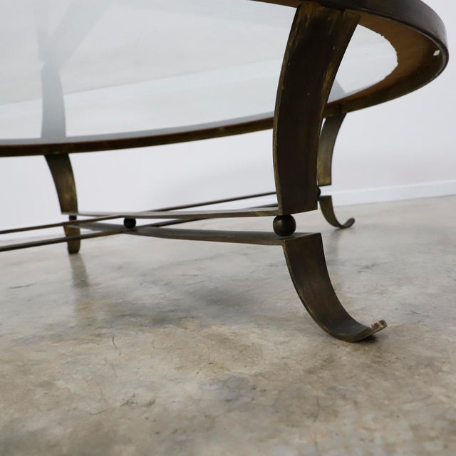Metal 1950s Mexican Modernist Cocktail Table by Arturo Pani, Attributed For Sale - Image 7 of 17