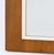 Art Deco Style Lacquered Wood Beveled Glass Mirror For Sale - Image 4 of 5