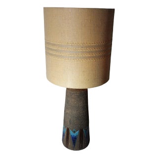 Vintage Ceramic Lamp by Carlsson for Tilgmans, 1960s For Sale
