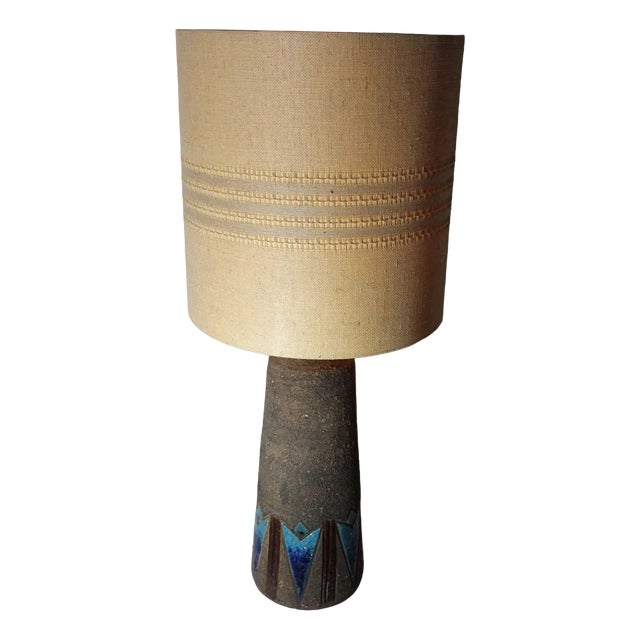 Vintage Ceramic Lamp by Carlsson for Tilgmans, 1960s For Sale