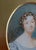 19th Century American School Miniature Watercolor Portrait of a Lady For Sale - Image 10 of 16