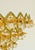 1960s Vintage Murano Glass Fruit Chandelier, 58 Drops, Gilt Metal, 4-Light, 1970s For Sale - Image 5 of 9