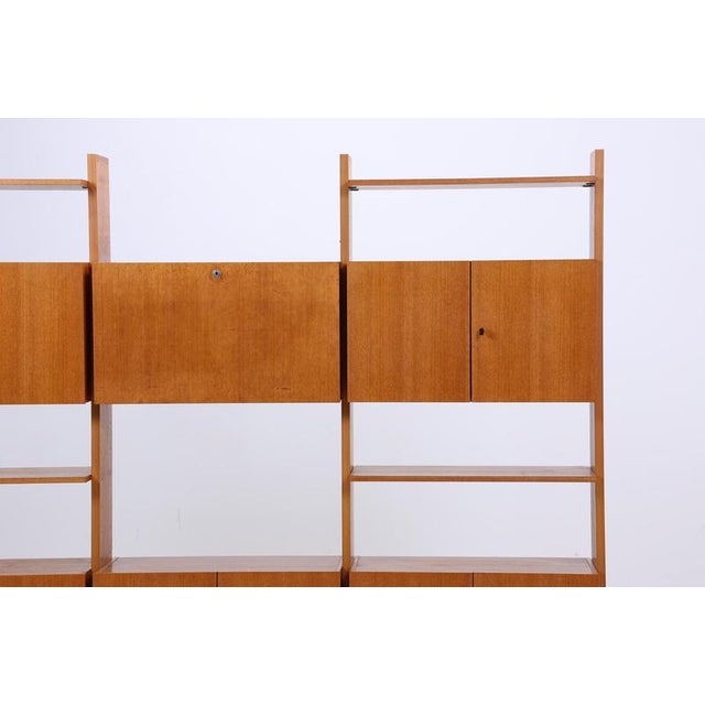 Wood Mid-Century Modular Shelving Unit from Musterring, 1960s For Sale - Image 7 of 18