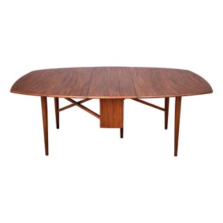 Mid-Century Modern Teak Drop Leaf Dining Table from Elliots of Newbury, 1960s For Sale