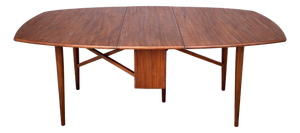 Mid-Century Modern Teak Drop Leaf Dining Table from Elliots of Newbury, 1960s