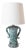 Kasaï Erato Green Crackle Handles Ceramic Lamp by Barracuda Interiors For Sale
