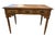 French Elm Wood Writing Desk, Circa 1900-20’s For Sale - Image 4 of 10