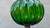 Art Deco Chandelier in Glass and Brass in Green, 1920s For Sale - Image 3 of 10