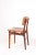 Mid-Century Side Chair in Rosewood and Patinated Leather by Gustav Bertelsen For Sale - Image 6 of 9