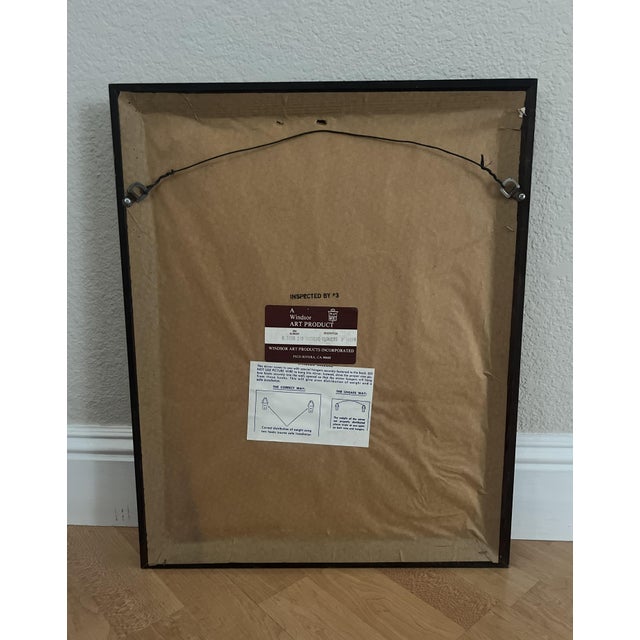 Vintage Classic Floral Print by JL Prevost Pastel Colors Roses, Lilly and Foliage For Sale In Sacramento - Image 6 of 6