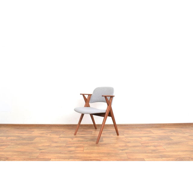 Mid-Century Modern Swedish Oak Chair from Broderna Johansson, 1960s For Sale - Image 12 of 12